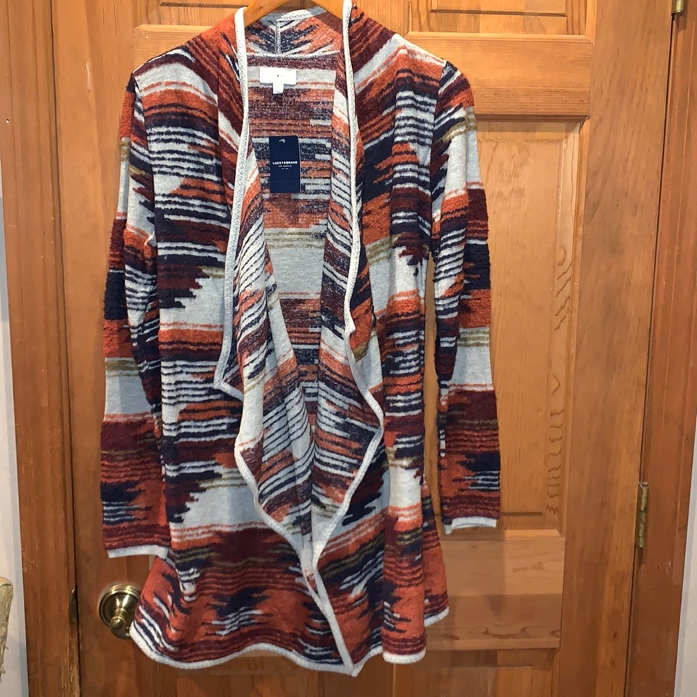 NWT Lucky Brand Sweater Style Coat